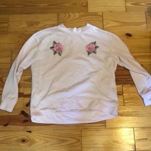 Pink sweatshirt